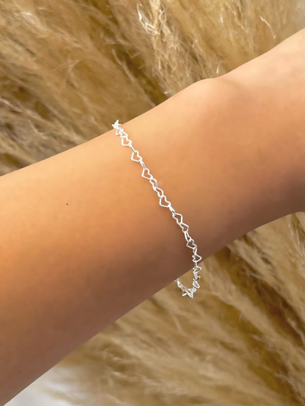 Pulsera Eslabón Corazón