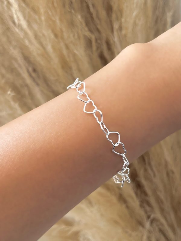 Pulsera Eslabón Corazón