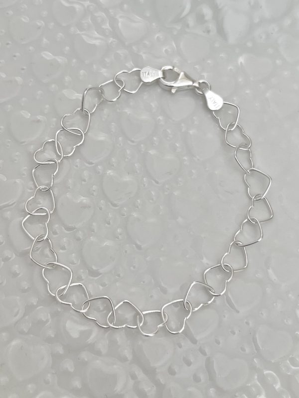 Pulsera Eslabón Corazón - Imagen 2